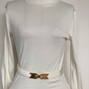 Cute vintage bow belt